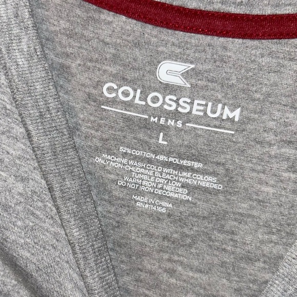 New university of Alabama crimson tide roll tide gray Tshirt size Large L - Picture 2 of 2